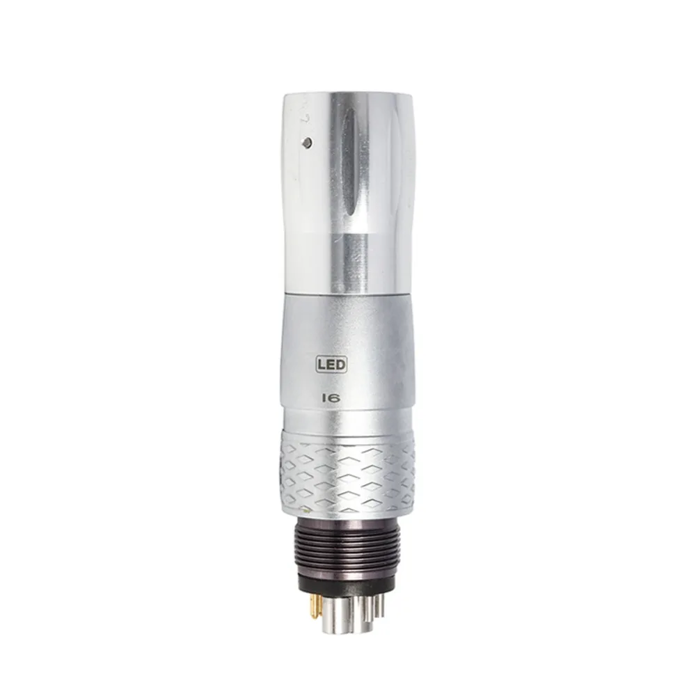 

Dental Quick Connector Quick Coupler Dental 6Holes Optical Quick Coupling for Dental Handpiece Air Turbine CX229-GN YUSENDENT