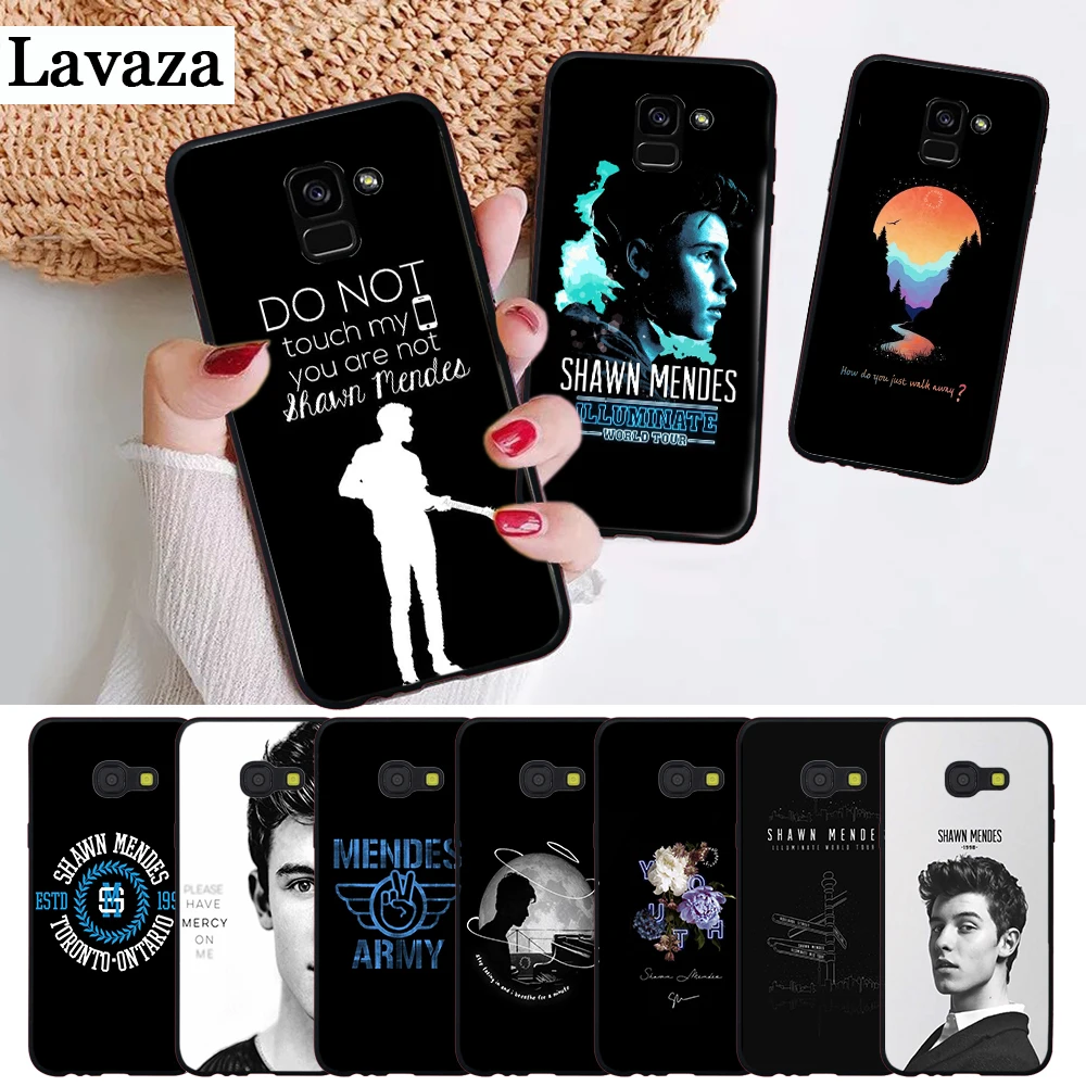 

Lavaza Hit pop singer Shawn Mendes Magcon Silicone Case for Samsung A3 A5 2016 2017 A6 Plus 2018 A7 A8 A9 A10 A30 A40 A50 A70 J6