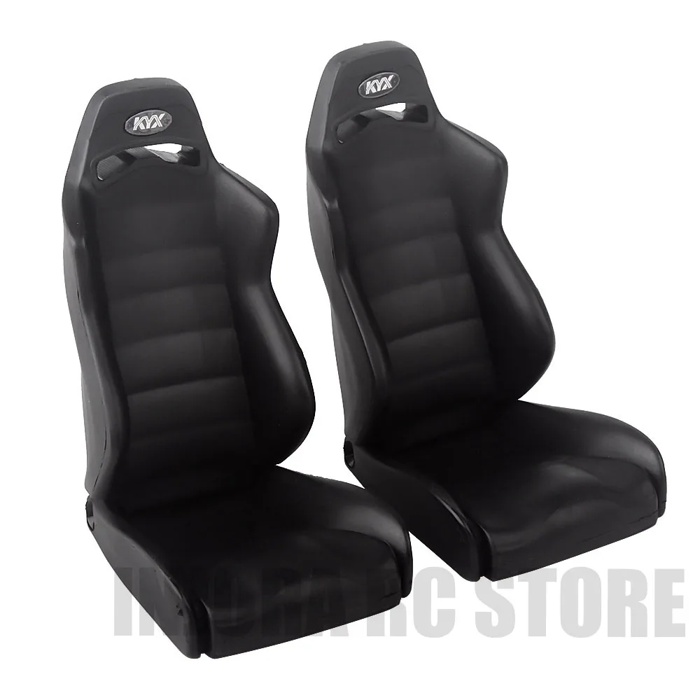 

2Pcs Simulation Driving Seat &Belt for 1/10 RC Crawler Car Traxxas TRX-4 Axial SCX10 90046 D90