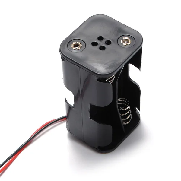 Батарейный отсек держателя приемника чехол 4 AA RC модель 6v Servo JST Plug для Flysky