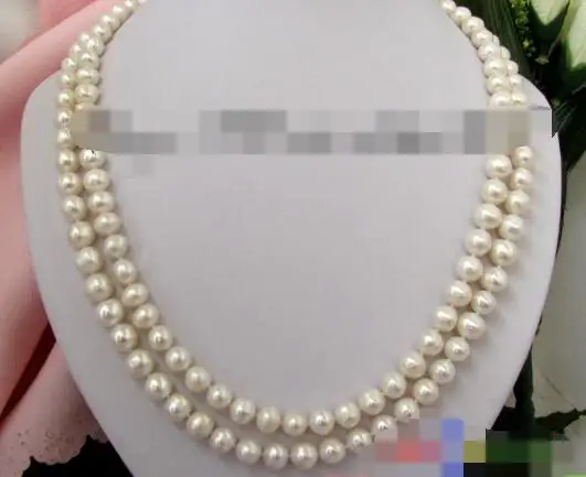 

song voge gem nanJ0444 round white freshwater pearl necklace