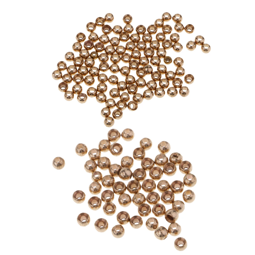 150pcs Fly Tying Beads Assortment Hook Nymph Belly Eyes Head Ball Bead fly tying perles Senuelos de pesca leurres de peche 