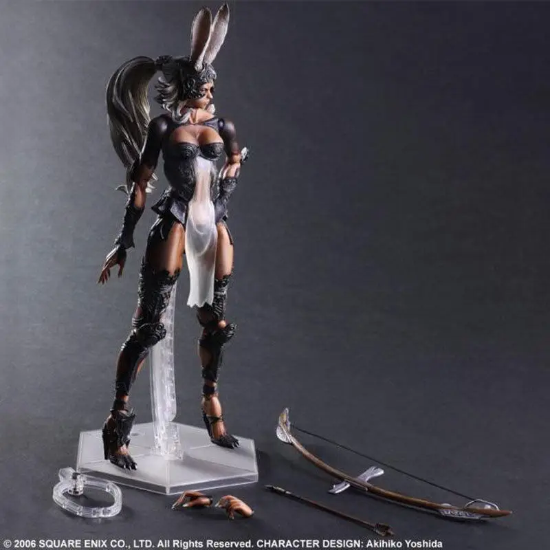 Квадратные Fenix Final Fantasy FF 12 XIII 2 Play Arts Kai Fran Figure 8"