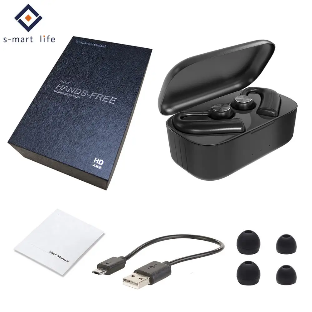 

Wireless bluetooth earphone in-ear connect automatic Ear hook V5.0