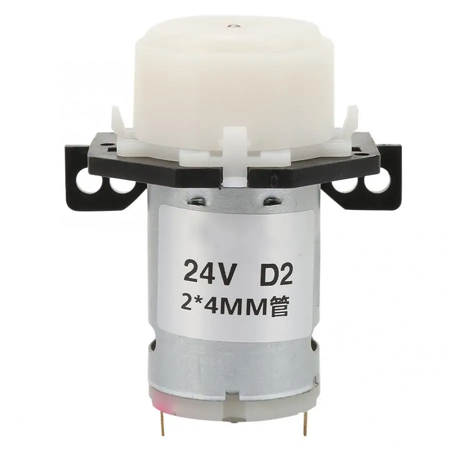 D 2 2*4 мм DC 24V DIY Перистальтический жидкостный насос дозирующий для лабораторного