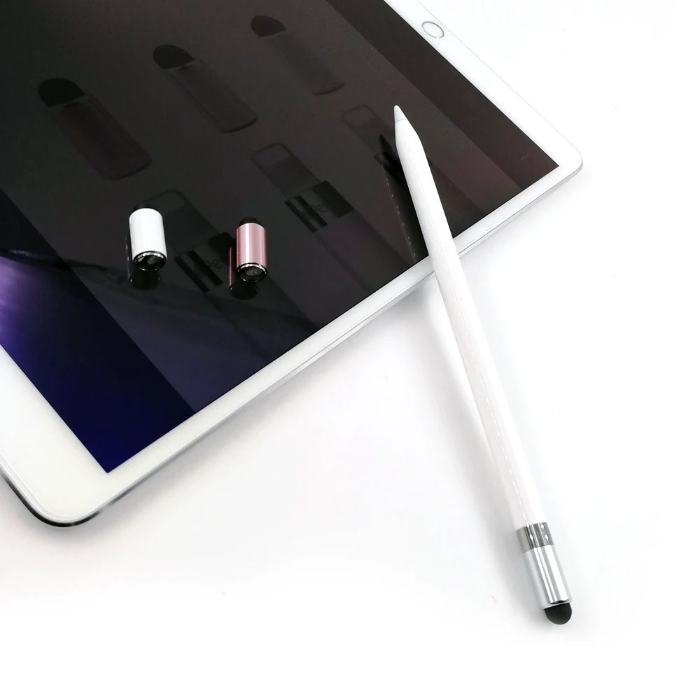 3 шт. комплект Стилусы Магнитная Кепки с проводящий перо для Apple Pencil, ручка металлический наконечник для iPad Pro 10.5 9.7 12.9 дюймов аксессуар