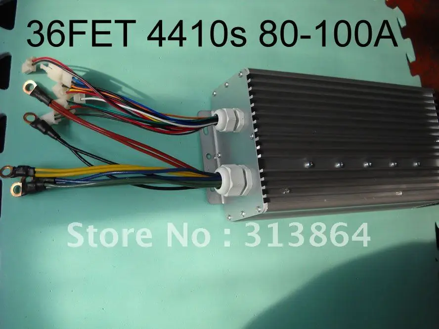 

GREENTIME 24 Mosfet 3000W 72V 80Amax BLDC motor controller, EV brushless speed controller