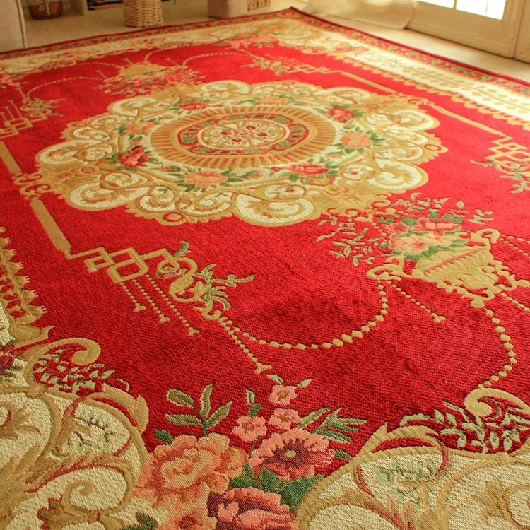 Huamao ностальгические ретро корзина ковры для Гостиная свежий домашний Спальня Ковры S кабинет Краткая Этаж Коврики Кофе стол площадь ковры