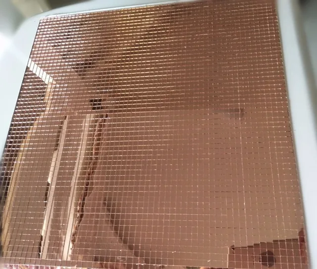 Rose Gold Self Adhesive Real Gl Mirror Tile Craft Colored Mini Rose Gold Self Adhesive Real Gl Mirror Tile Craft Colored Mini Square Mirrors Mosaic