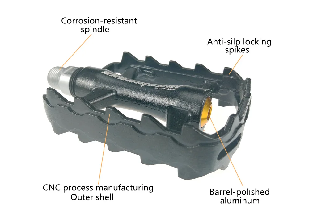 Сверхлегкие велосипедные педали MTB, подшипник из алюминиевого сплава, педали 91*71*24 мм, 314 г, велосипедные аксессуары Shanmashi