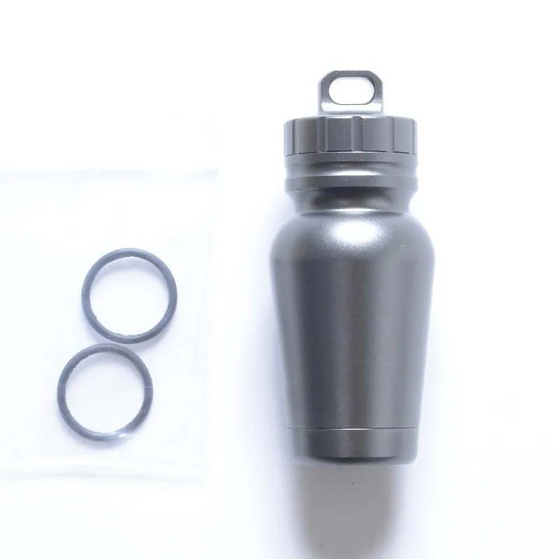 Mini EDC Survival Equipment Waterproof Box Emergency Medicine Bottles Outdoor Tool First Aid Container Storage (1)