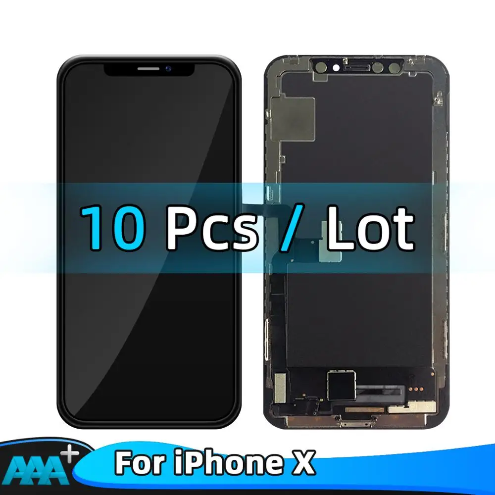 

Grade AAA+++ LCD For iPhone X LCD With 3D Force Touch Screen Digitizer Assembly For iPhone X Display No Dead Pixel