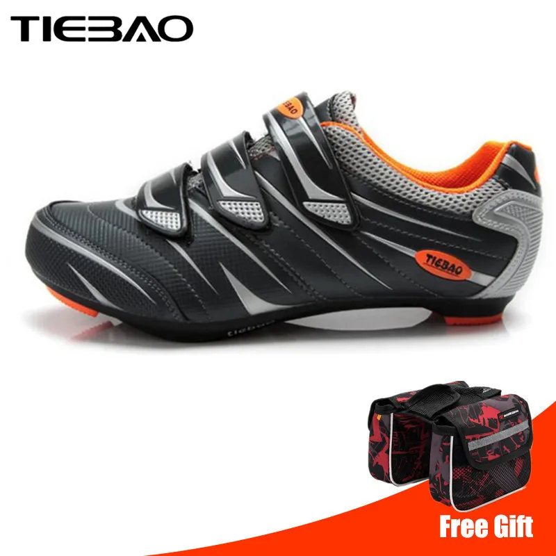 

TIEBAO Men Cycling Shoes Triathlon Professional Breathable Road Bike Bicycle Self Lock Shoes Racing Athletic Sneakers zapatillas