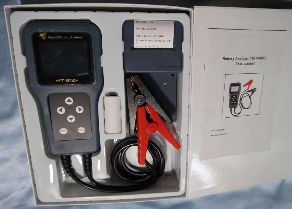 New MST 8000+ Auto Battery Analyzer Checker automobile battery testing machine and test for the vehicle | Автомобили и мотоциклы
