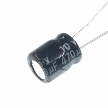 

20pcs ARTHYLY Electrolytic Capacitor 10v 470uf 10V470UF 6*12MM R180