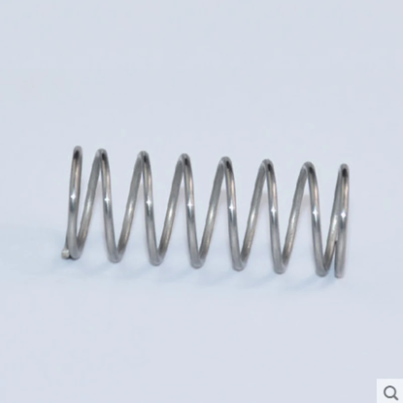 Pack De 2 Muelles De Compresión Acero Inoxidable 304 – 1.6x20x100mm, Fuerza Estable, Sin Rebabas