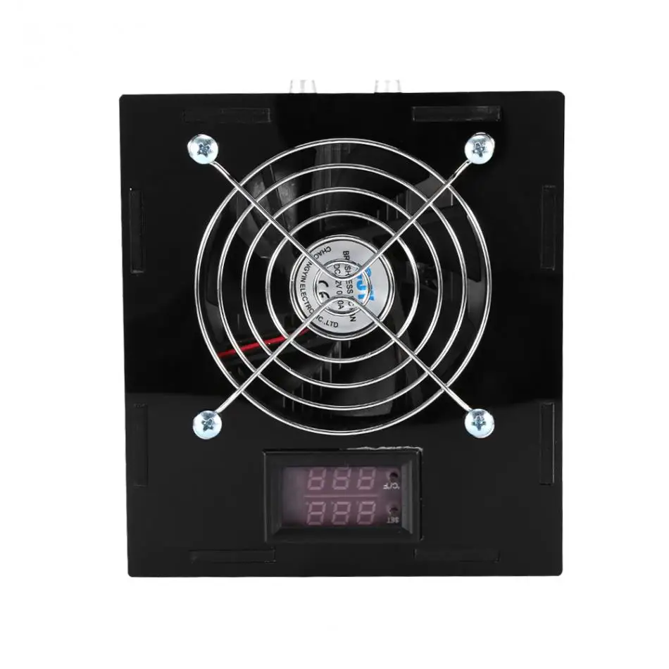 

Aquarium Cooling Fan 1/2/3/4 Fans Fish Tank Cold Wind Chiller 12V Temperature Control for Fish Tank Salt/Fresh Water