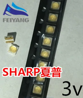 

100pcs For Sharp LED Backlight Middle Power LED 0.5W 3V 2828 Cool white 43LM GM2BC2ZF2GCM LCD Backlight for TV TV Application