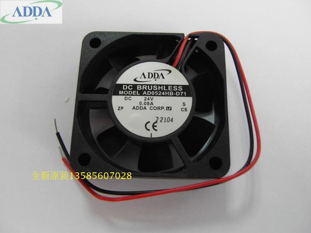 Вентилятор охлаждения для ADDA AD0524HB D71 2 см 20 мм 2010 24 В постоянного тока|dc fan|24v dc fancooling