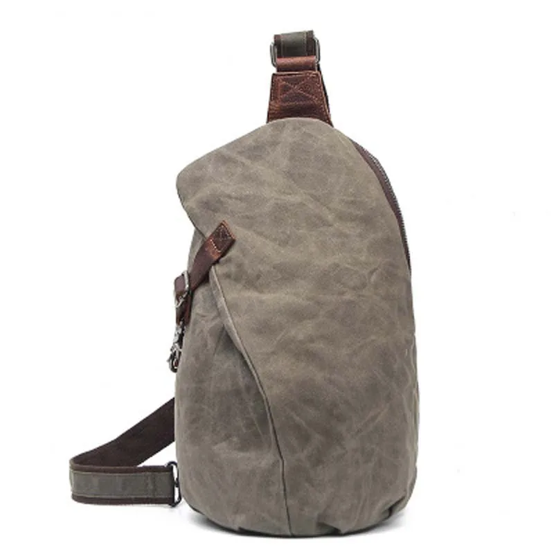 

YISHEN Vintage Men Chest Bags Casual Canvas Male Shoulder Crossbody Bag Hobos Men Travel Bag Sling Strap Bag Bolsa Mujer FX2040