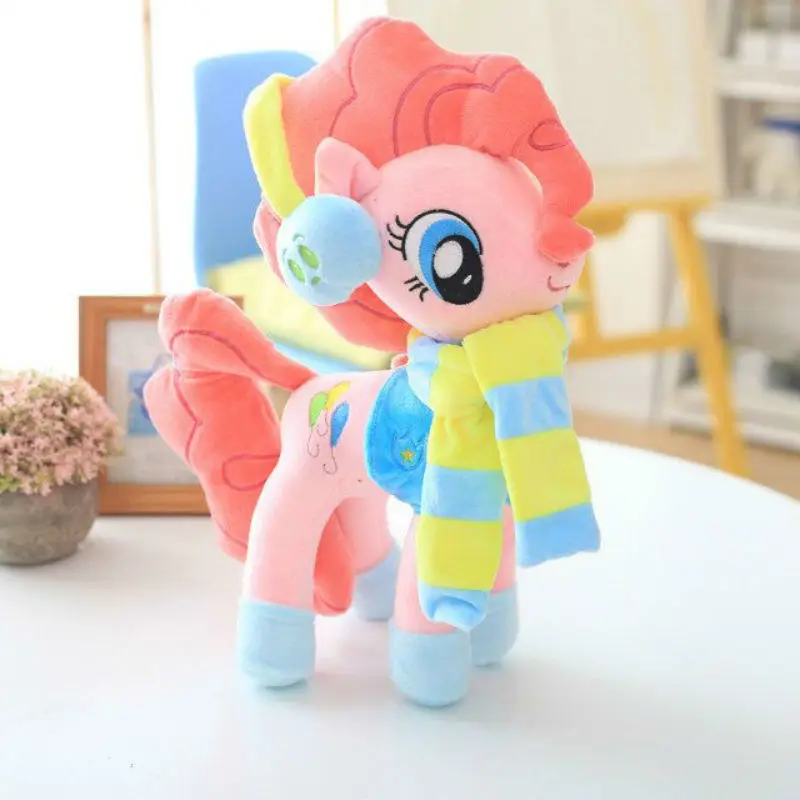 

Drop Shipping 40 Cm Big Size Clothes Accessories Wearable Cartoon Pony Unicorn Stuffed Plush Toys For Children & Fans Gift