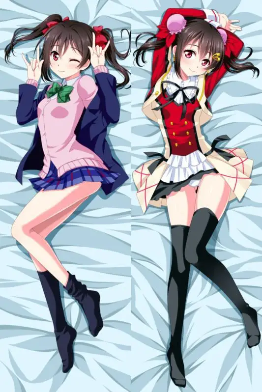 Японское аниме Yazawa Nico Love Live! Обнимающий чехол для подушки Waifu Throw Dakimakura oreiller чехол s