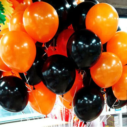 10 inch halloween decoration latex balloons 22g high quality black orange halloween party decorations latex - High End Halloween Decorations 10 inch halloween decoration latex balloons 22g high quality black orange halloween party decorations latex - High End Halloween Decorations