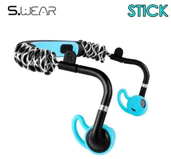 

S.Wear Bluetooth Wireless Headsets stick Stereo headphones Sports earbuds with mic For Running Cycling Tranning Earphones Stick