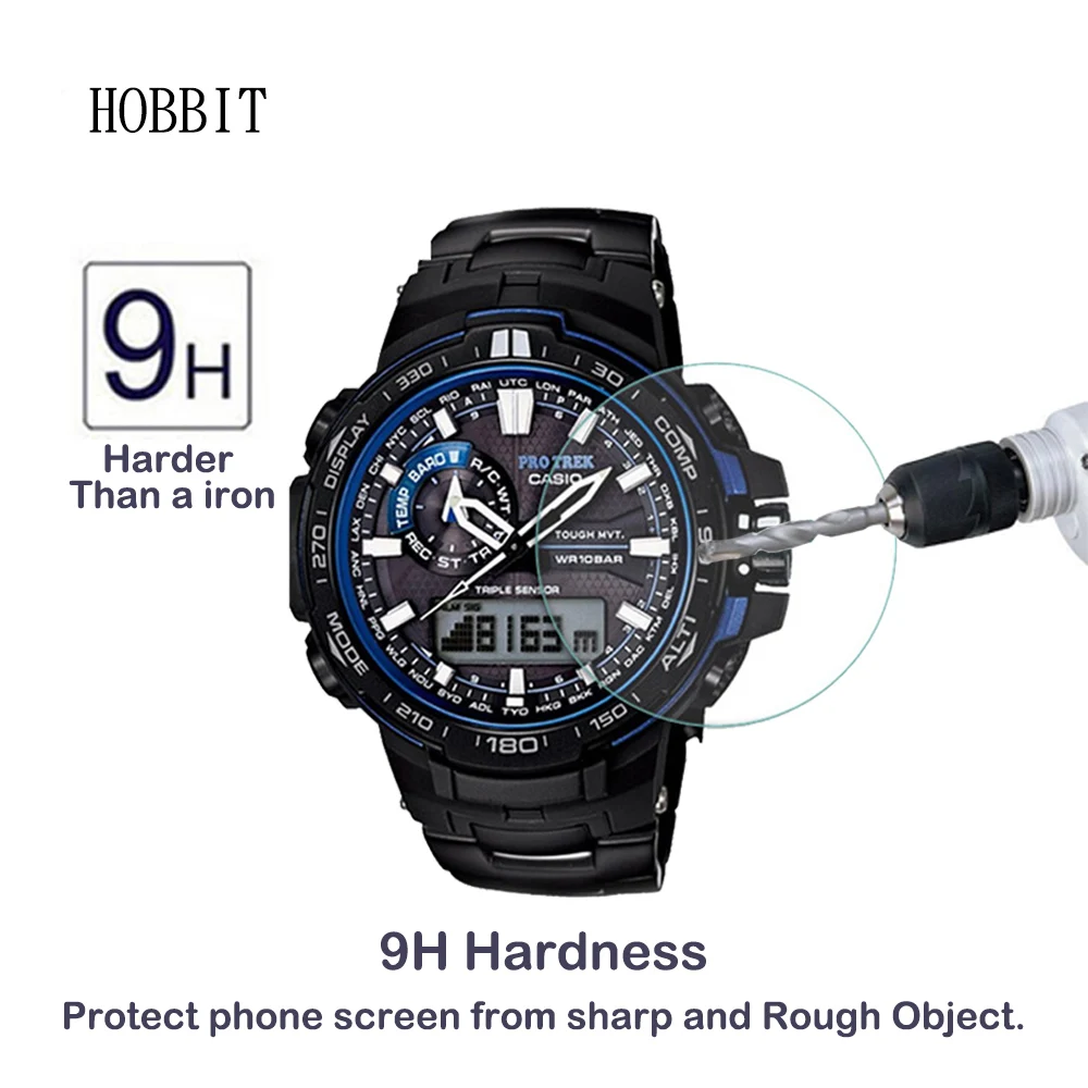 Защитная пленка для смарт часов Casio G shock 2 упаковки экрана из закаленного стекла 9H