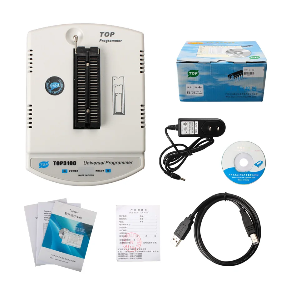 

TOP3100 TOP 3100 Universal Programmer Work On Windows7/Vista/Xp 32bits