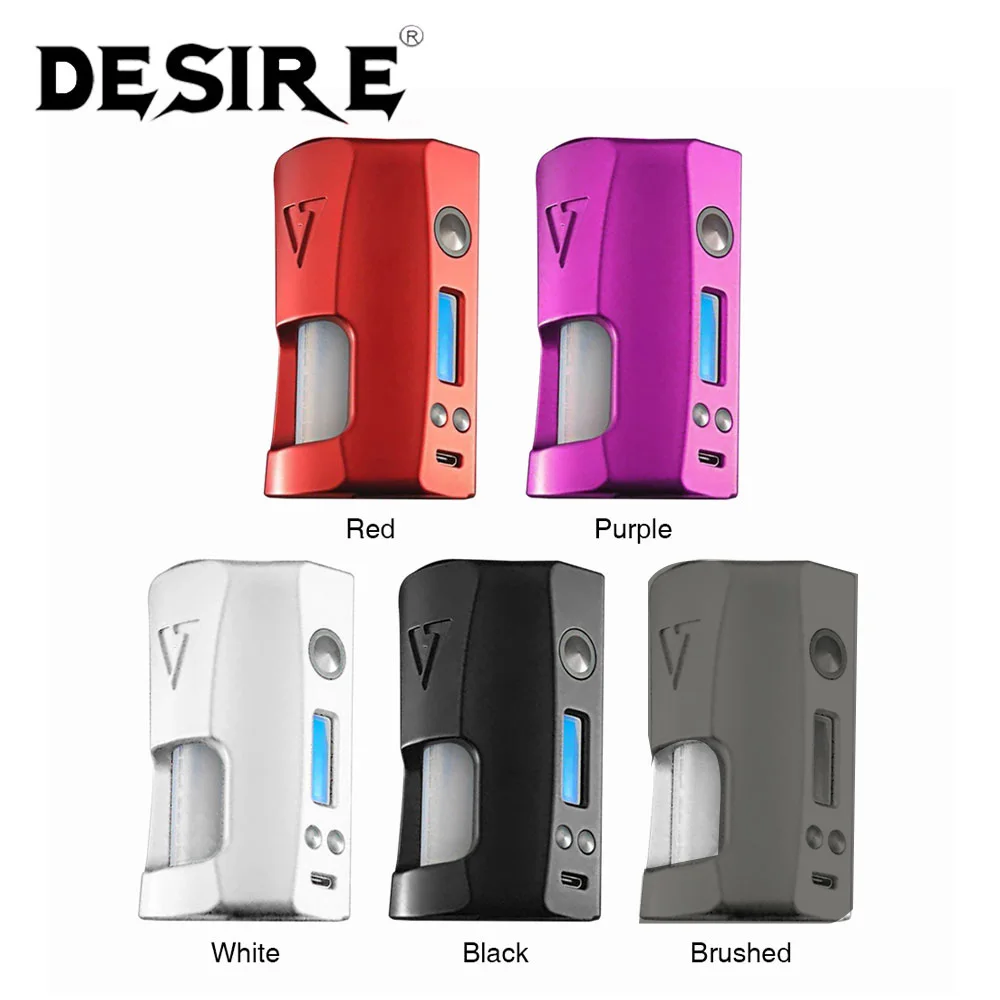 

New Original Desire Rage 155W TC Squonk MOD with 7ml Squonk Bottle Max 155W Output Powered By Dual 18650 Battery Vape Box Mod