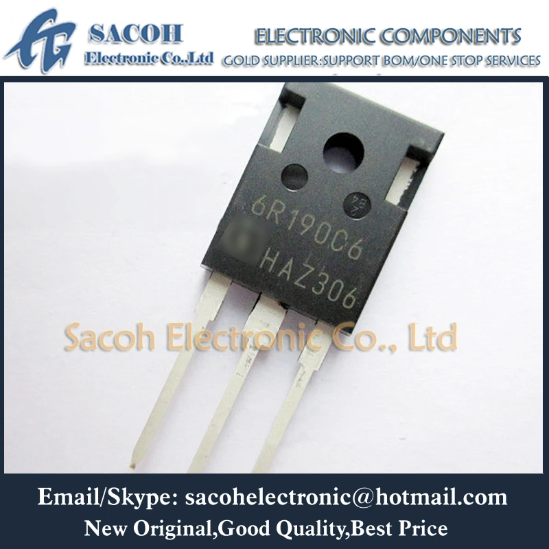 10 шт. IPW60R190C6 6R190C6 IPW60R160C6 6R160C6 TO-247 20.2A 600 в силовой MOSFET транзистор