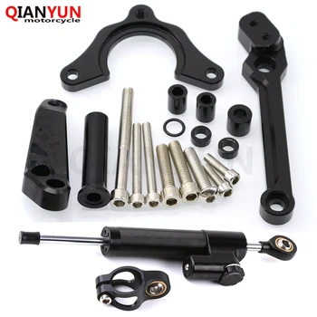 

For Kawasaki Z900 2017 2018 CNC Aluminum Adjustable Steering Damper Stabilizer Bracket Mounting Kit Z900