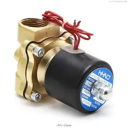 2018 Электрический электромагнитный клапан 3/4 "220 В пневматический 2 Port2W-200-20 для воды масла воздуха газа