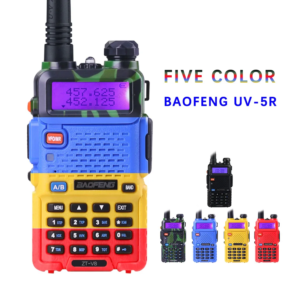 

two way radio Baofeng UV-5R Walkie Talkie Professional CB Radio Station Baofeng UV5R Transceiver 5W VHF&UHF Portable Ham Radio