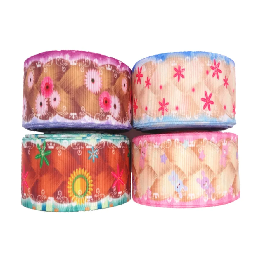 10 ярдов Grosgrain лента печатная 1 &quot25 мм пробки для бутылок DIY ремесла аксессуары