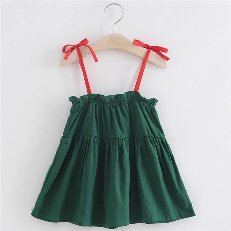 Summer new Toddler Girls Summer Princess Kids Baby Party Wedding Sleeveless Dress fashion cute design  (7)