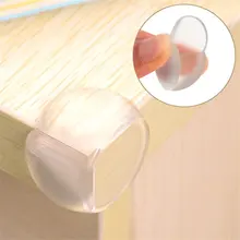 4 шт./лот детский защита для стола Угловые протекторы Прозрачный Анти-столкновения угол защиты крышка краевой защитный кожух Детская безопасность