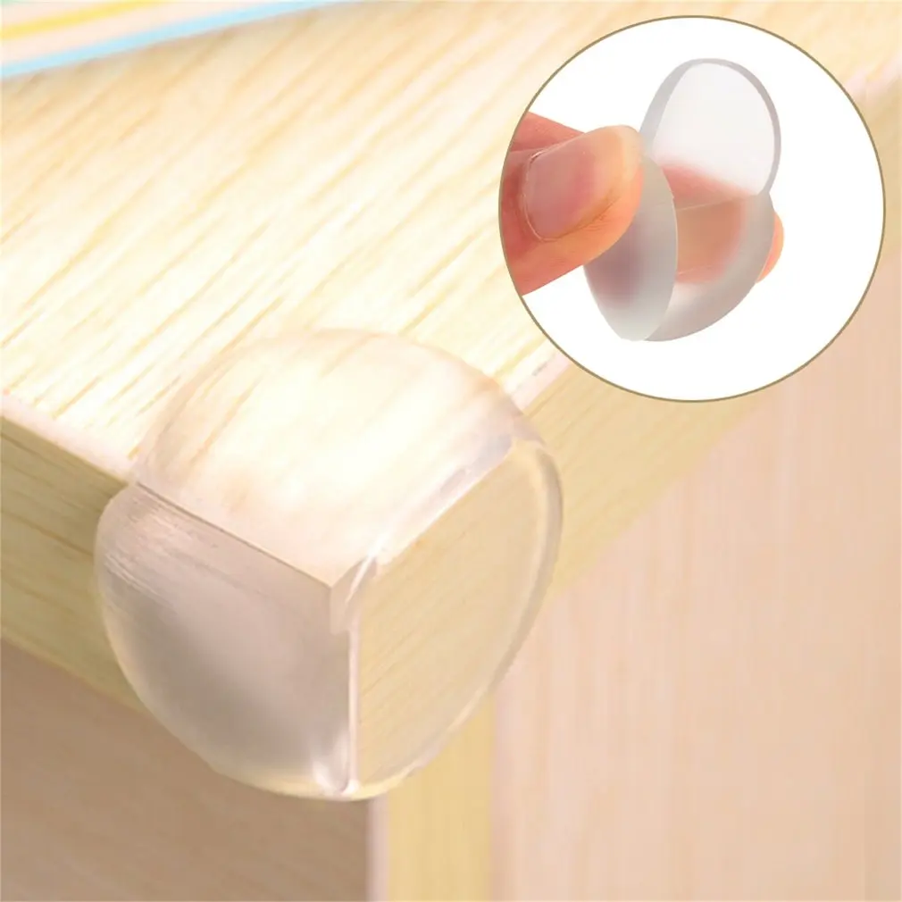 4pcs/lot Baby Safety Table Corner Protectors Transparent Anti Collision
