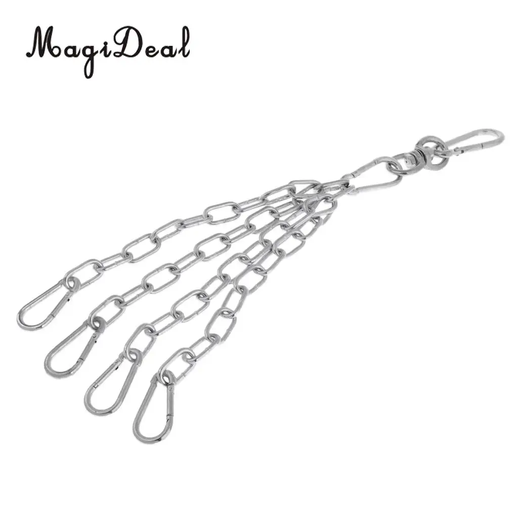 MagiDeal Heavy Duty Heavy Bag Chain and Swivel for Muay Thai, MMA, Kickboxing Heavy Punching Bags