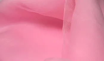 

wholesales 160cm width 30yards/lot pink soft mesh tulle gauze tissue fashion chic french fabric good quality for garment skirt