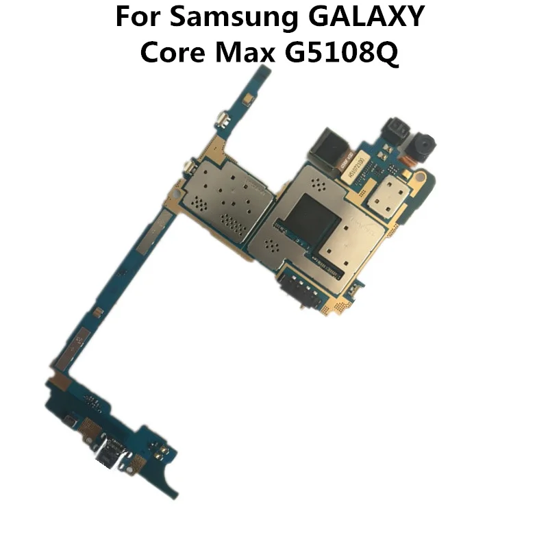 

Full Working Used Original Board For Samsung GALAXY Core Max G5108Q Unlock WCDMA Motherboard Logic Mother Board