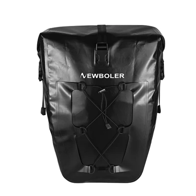 NEWBOLER 27L Водонепроницаемая велосипедная сумка для велосипеда Pannier задняя стойка велосипедная Сумка-переноска Сиденье Хвост седло задний багажник сумка для хранения багажа - Цвет: 1 piece bike pannier