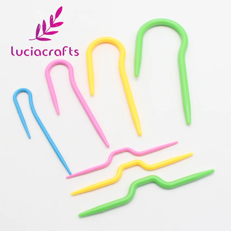3 size abs plastic knit cable stitch knitting needle smooth crochet hook craft