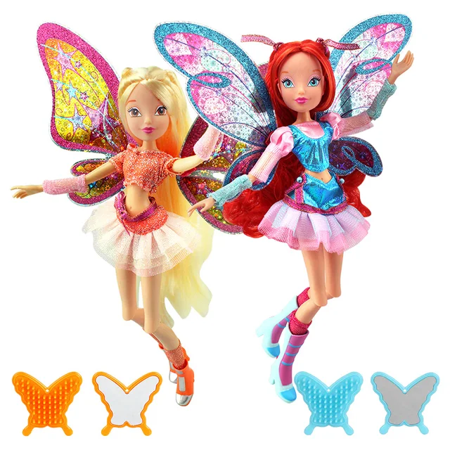 Believix Fairy Winx Club Doll rainbow colorful girl Action Figures