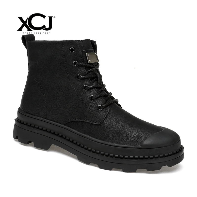 Genuine Leather Men Shoes Brand Winter Boots Winter Shoes Men Flats Casual Shoes Warm Plush Spring Autumn Plus Big Size XCJ Genuine Leather Men Shoes Brand Winter Boots Winter Shoes Men Flats Casual Shoes Warm Plush Spring Autumn Plus Big Size XCJ