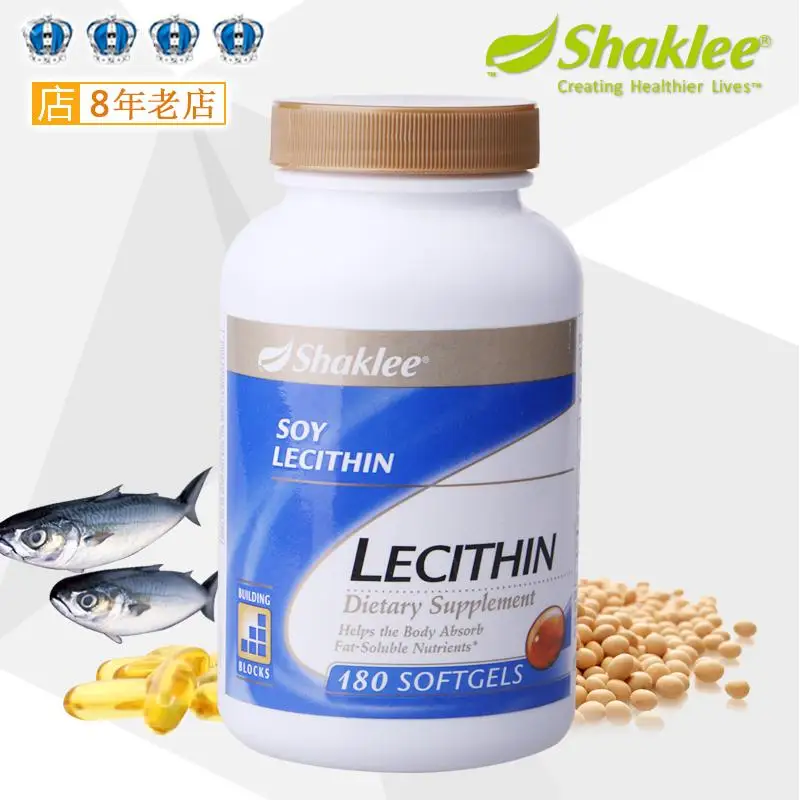 De Verenigde Staten Shaklee Vis Olie Soja Lecithine Capsule Echt Collocatie Beter Vasculaire Scavenger Vis Olie Oil Oil Oiloil Fish Aliexpress