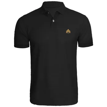 

Mens Sergeant Sgt Rank Marines Embroidered Polo Shirts