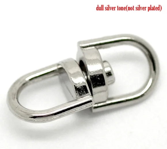 

DoreenBeads Zinc metal alloy Connectors Findings Silver Tone color 19.0mm( 6/8") x 9.0mm( 3/8"), 8 PCs 2015 new
