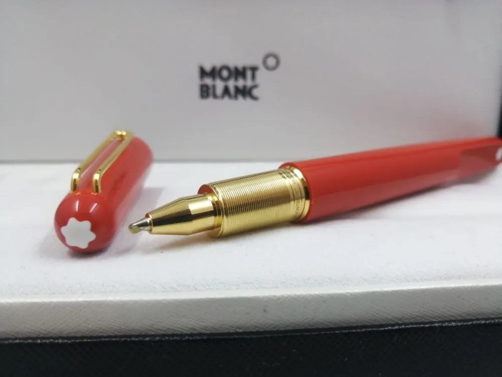 

Wakaka mon Magnetic cap M Resin Roller pen Blanc ink Ballpoint Pen